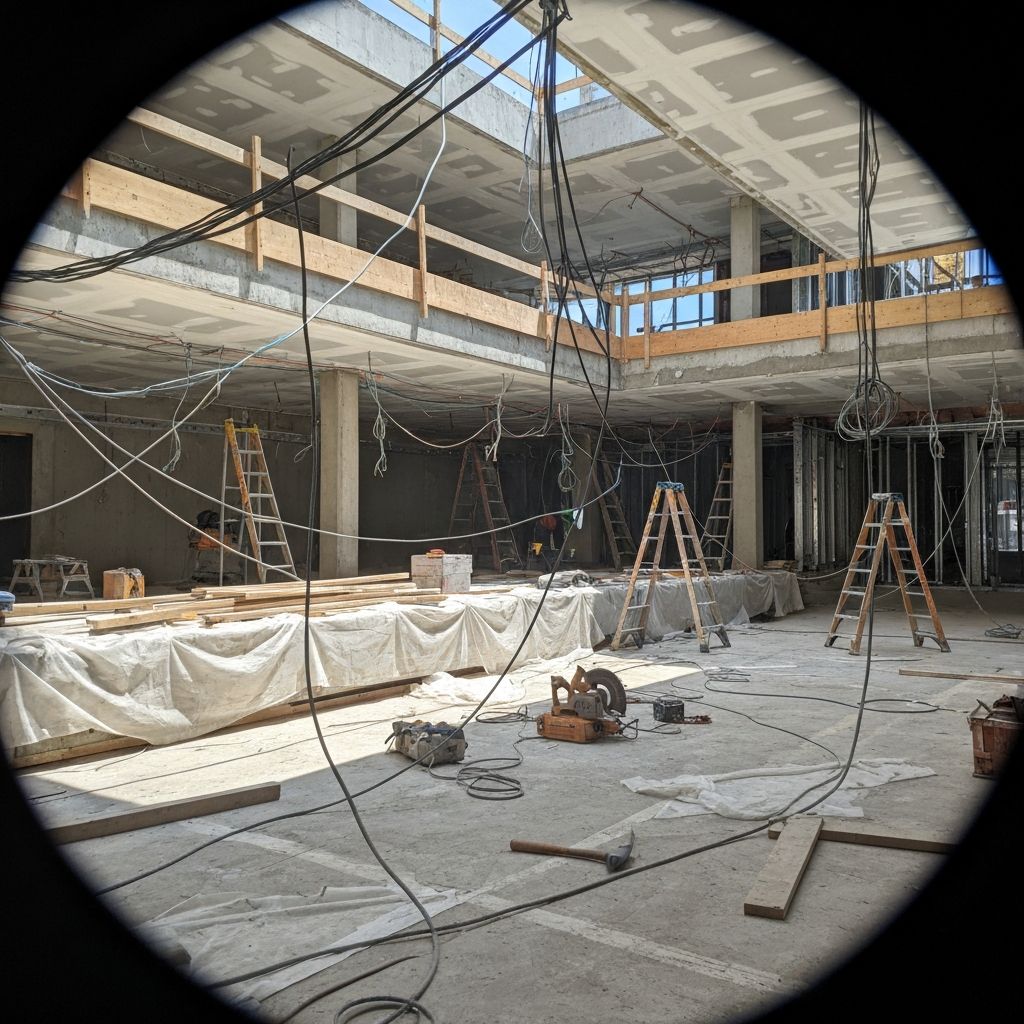 Construction site reality